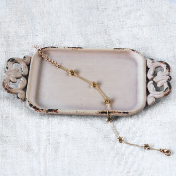 Pregnancy Loss Gift With A Gold Plated Or Silver Plated Star Bracelet And Card, 5 of 12