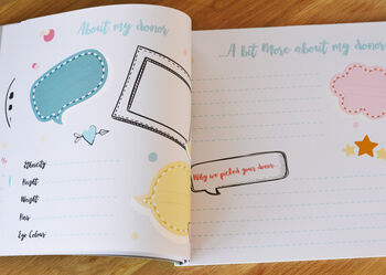 Baby Record Book For Two Mummies, 7 of 12
