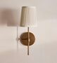 Antiqued Brass Wall Light, thumbnail 1 of 5