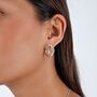 Volcan Loops With White Topaz, thumbnail 1 of 5