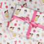 1st Birthday Wrapping Paper Roll Or Folded Fairy V1, thumbnail 1 of 2