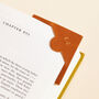 Personalised Leather Corner Bookmark, thumbnail 1 of 4