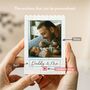 Personalised Christmas Photo Print Block For Daddy, thumbnail 3 of 10