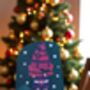 Personalised Christmas Silicone Spatula Festive Baking, thumbnail 7 of 8