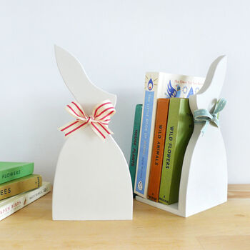 Pair Of Bunny Bookends, 2 of 5
