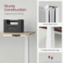 Height Adjustable Desk Frame With Memory Function, thumbnail 6 of 8