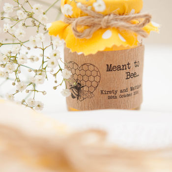 21 'Meant To Bee' Honey Favour Stickers, 5 of 7