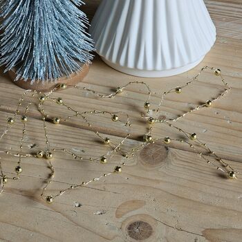 Gold Bead LED String Lights, 2 of 3