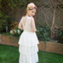 Aphrodite ~ Ivory Lace Dress ~ Flower Girl|Party Dress, thumbnail 6 of 6