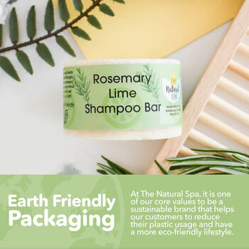 Rosemary Lime Shampoo Bar For All Hair Types, 6 of 10