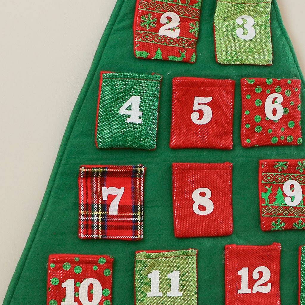 giant personalised christmas advent calendar by dibor