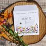 10 Wildflower Seed Packet Wedding Favours Meant To Bee, thumbnail 3 of 6