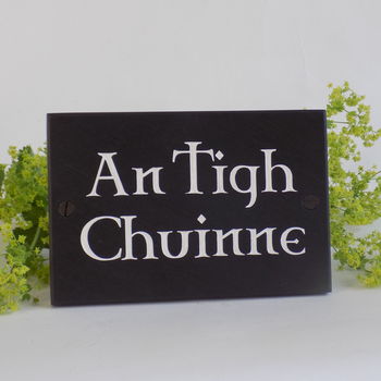 Personalised Slate House Sign, 8 of 12