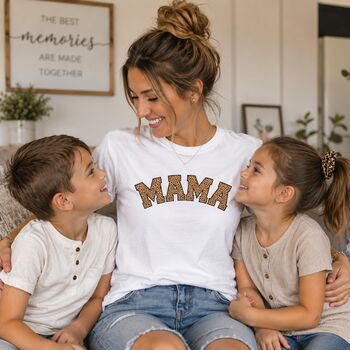 Mama Leopard Print T Shirt Gift, 2 of 8