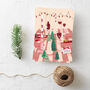 Five 'Pink Christmas' Christmas Cards, thumbnail 1 of 2