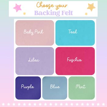 Personalised Rainbow Glitter Birthday Rosette, 2 of 3