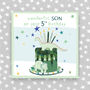 5th Birthday Card For Son/Grandson/Nephew, thumbnail 1 of 3
