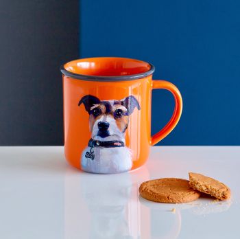 Personalised Luxury Hand Painted Pet Portrait Mug, 2 of 7
