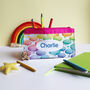 Personalised Rainbow Bubble Pencil Case, thumbnail 3 of 12