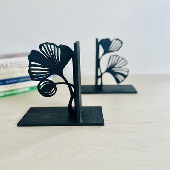 Ginkgo Leave Flower Bookends, 2 of 4