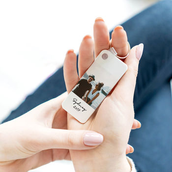 Personalised Colour Swatch Photo Keyring, 5 of 7