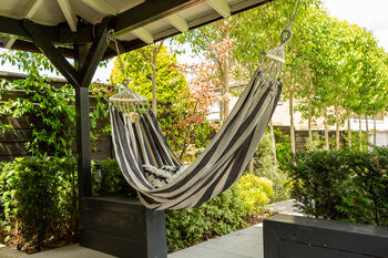 Stripe Cotton Garden Hammock, 2 of 4