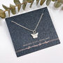 Sterling Silver Small Butterfly Necklace, thumbnail 1 of 6