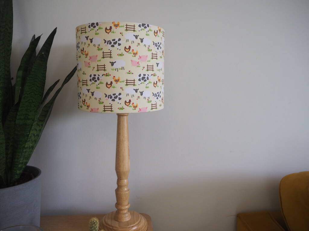 farmyard lampshade