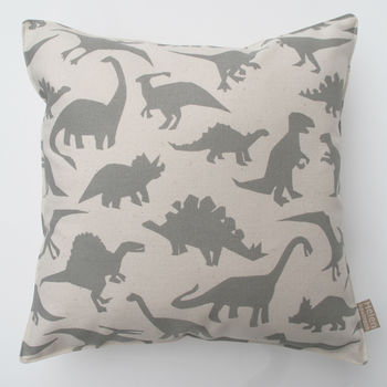 Children's Dinosaur Print Cushion, 5 of 5