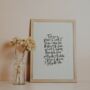 Personalised New Home Poetry Print, thumbnail 2 of 4