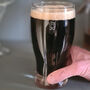 30th Birthday Bow Tie Beer Glass, thumbnail 3 of 9