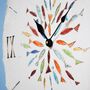 Large Shoal Of Fish Pendulum Wall Clock, thumbnail 5 of 7