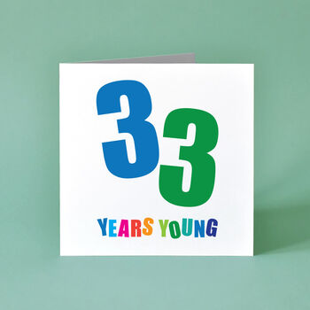 Set Of Five Birthday Cards For Any Age, 8 of 12