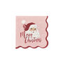 Vintage Santa Paper Napkins Pack Of 16, thumbnail 2 of 5