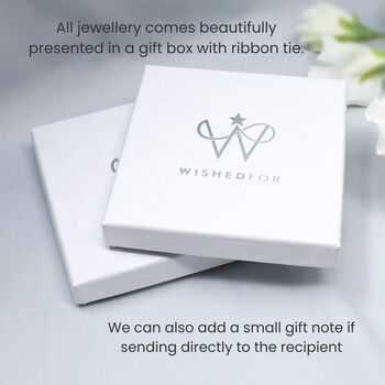 Personalised Sterling Silver Bee Birthstone Bracelet, 5 of 5