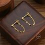 Sterling Silver Sparkle Chain Stud Earrings, thumbnail 3 of 11