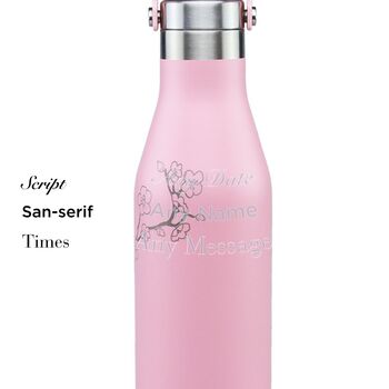 Ohelo Customized Bottle – Pink Blossom, 3 of 7