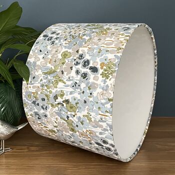 Ennerdale Mineral Floral Drum Lampshades, 5 of 9