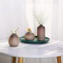 Ceramic Flower Vases Set Of Three, thumbnail 1 of 3