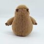 Super Cuddly Large Capybara Premium Plush Soft Toy 40cm, Suitable From Birth, thumbnail 4 of 5