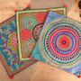 Vibrant Embroidered Bohemian Hippie Cushion Covers, thumbnail 2 of 11