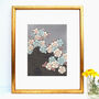 Japanese Art Prints Of Flowers And Leaves, thumbnail 4 of 12