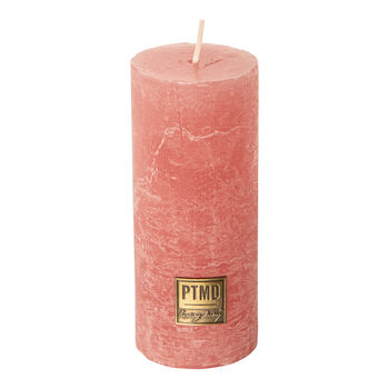 Blush Pink Pillar Candle, 2 of 3