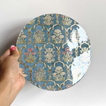 Floral Print Heat Resistant Trivet: Indian Inspired Kitchen Decor, 9 of 12