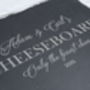 Personalised Slate Cheese Board, thumbnail 4 of 5