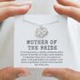 Mother Of The Bride Gift, Sterling Silver Heart Necklace, thumbnail 1 of 10