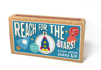 Reach For The Stars! Mini Matchbox Cross Stitch Kit, 4 of 6