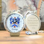 Personalised Dual Purpose Watch With Your Coat Of Arms, thumbnail 2 of 4