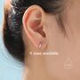 Minimalist Huggie Hoop Earrings 6mm To 18mm Hoops, thumbnail 8 of 12