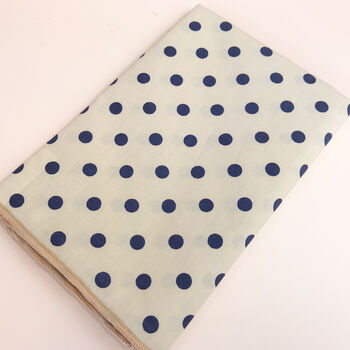 Multiple Colours Polka Dot Cotton Square Scarf, 4 of 6